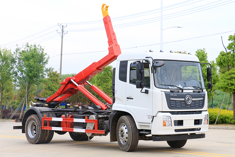 國六東風天錦15噸勾臂垃圾車