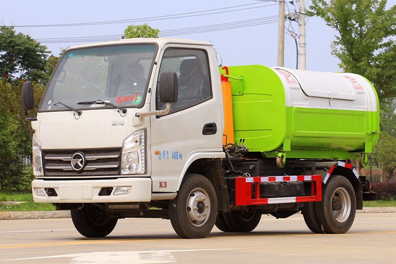 國六 藍牌 凱馬 3-4方 勾臂垃圾車