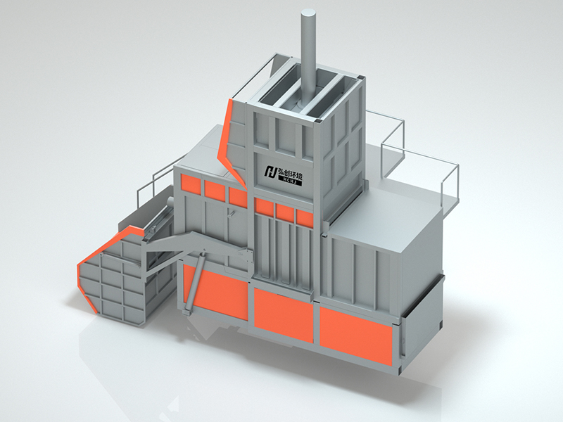 地面垂直【懸空】垃圾壓縮設備